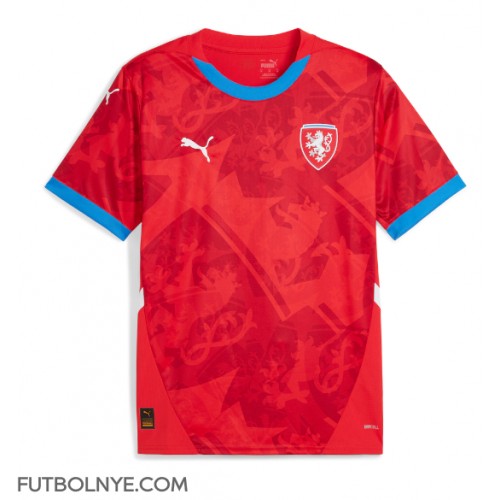 Camiseta República Checa Primera Equipación Eurocopa 2024 manga corta